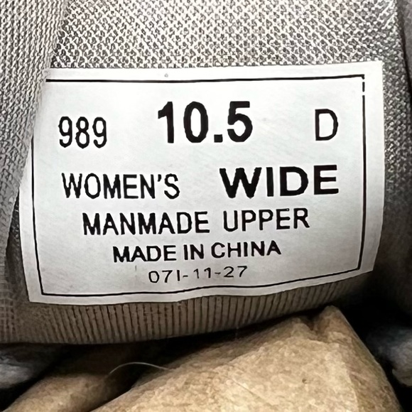 Orthofeet 989 Coral Wool Comfort Sneakers in Gray White WIDE Width - Picture 9 of 9